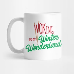 WOKing in a Winter Wonderland Mug